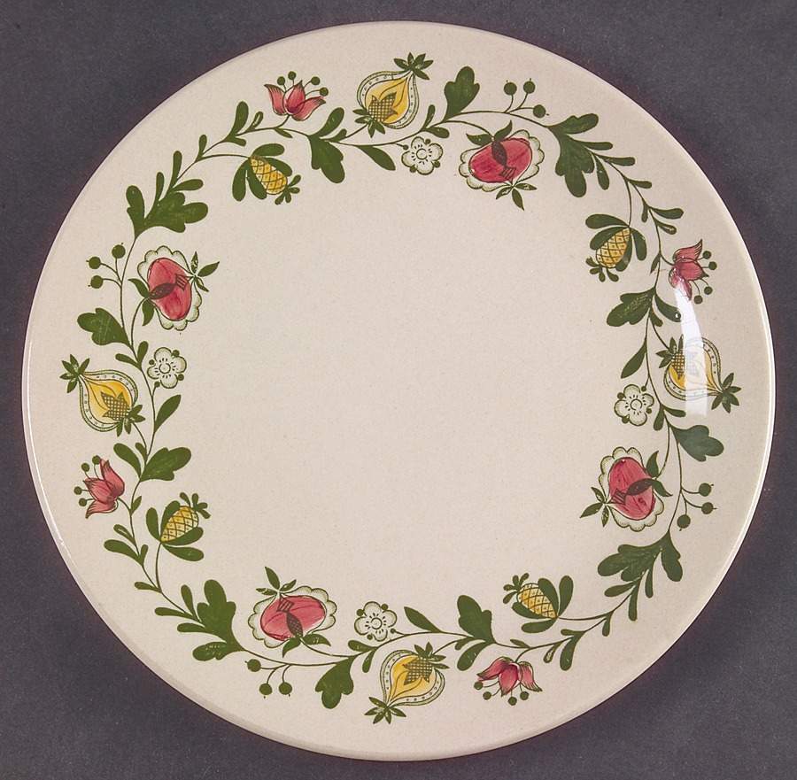 Gretchen Green Salad Plate by Johnson Brothers-1
