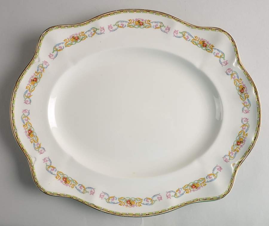Guernsey 15" Oval Serving Platter by Johnson Brothers-1
