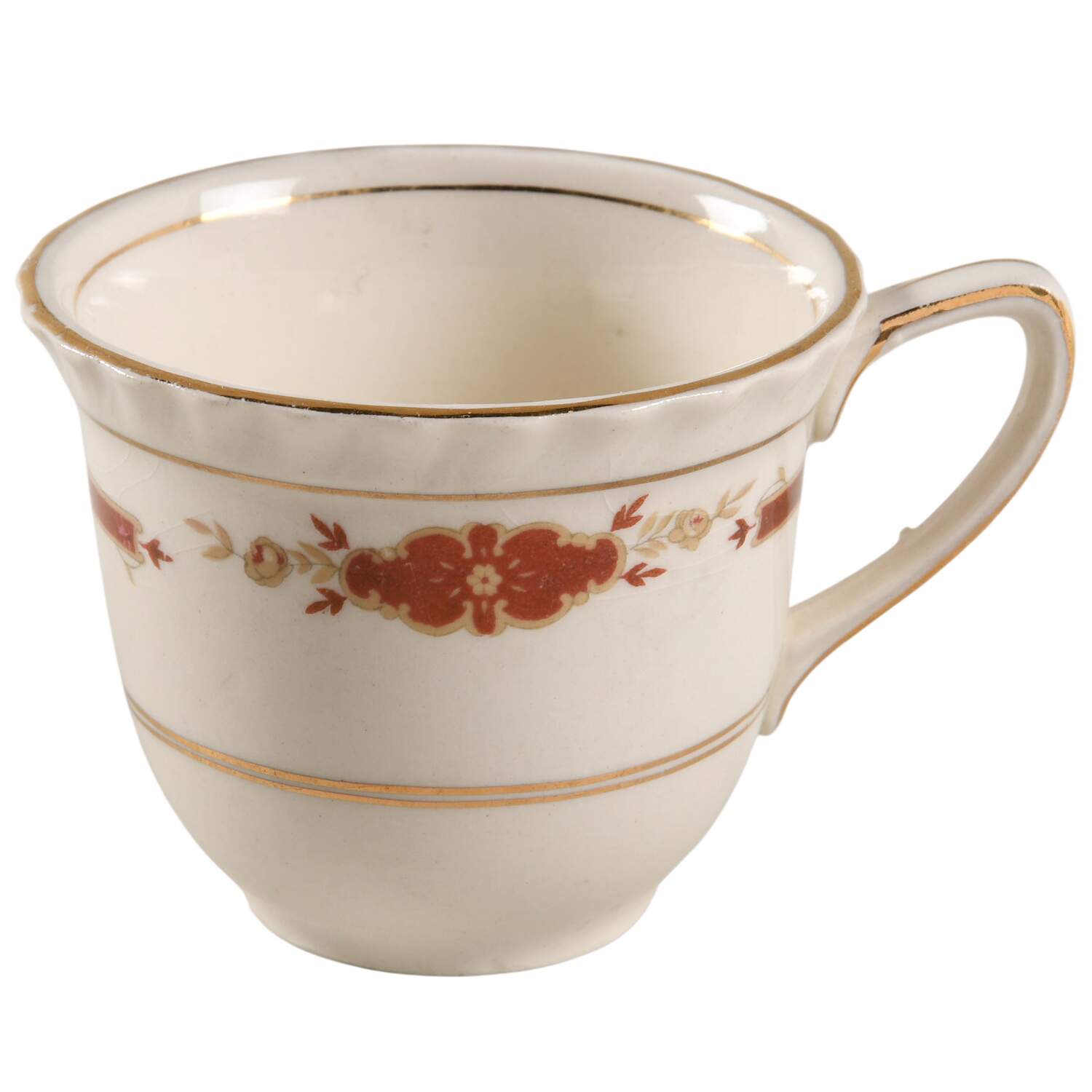 Guildford Maroon Flat Demitasse Cup by Johnson Brothers-1