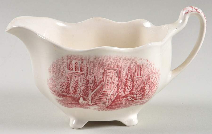 Haddon Hall Pink Creamer by Johnson Brothers-1