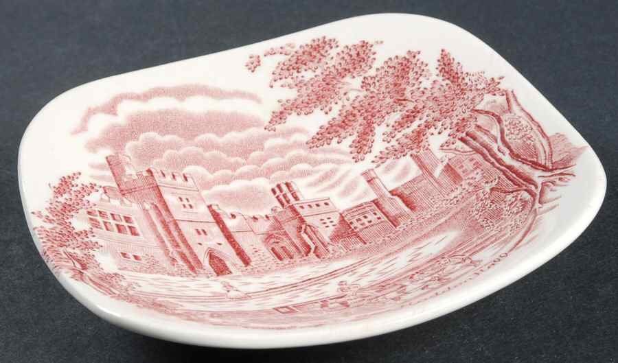 Haddon Hall Pink Small Ashtray by Johnson Brothers-1