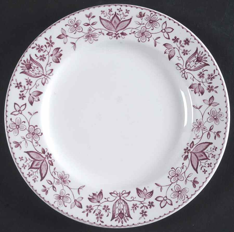 Harwood Mulberry Bread & Butter Plate by Johnson Brothers-1