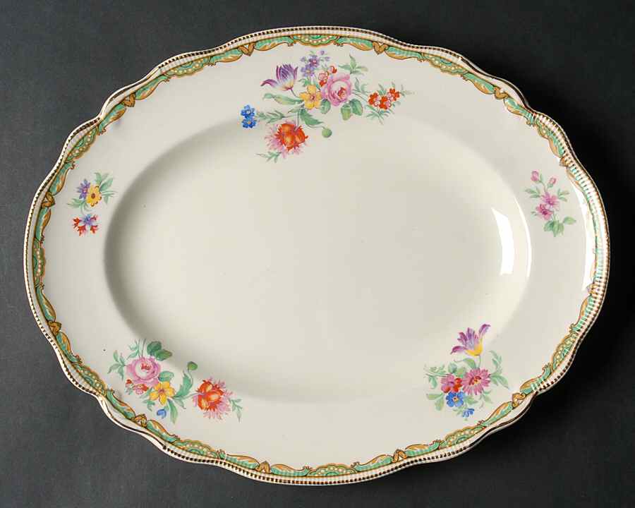 Hanford 12" Oval Serving Platter by Johnson Brothers-1