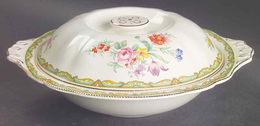 Hanford Round Covered Vegetable by Johnson Brothers-1