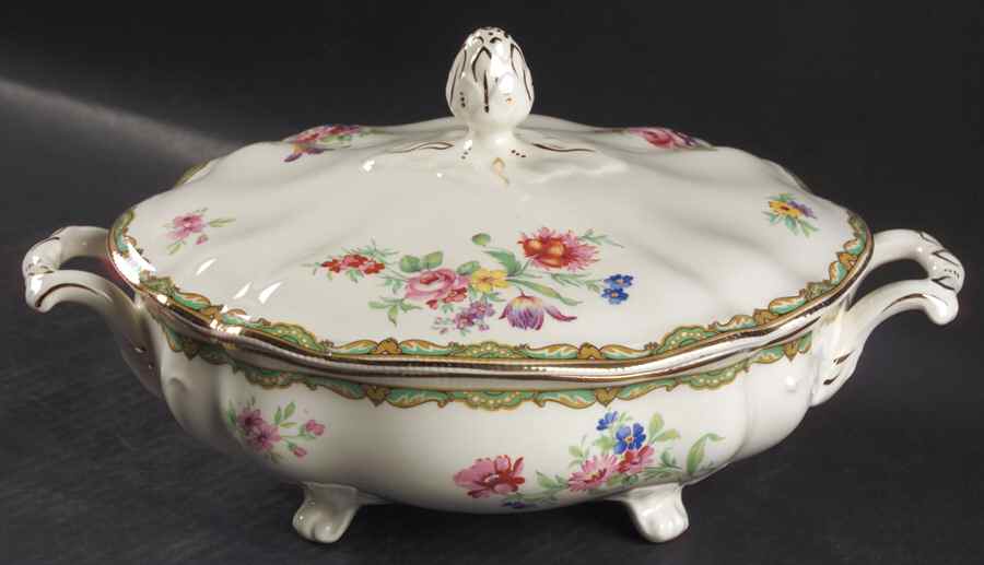 Hanford Oval Covered Vegetable by Johnson Brothers-1