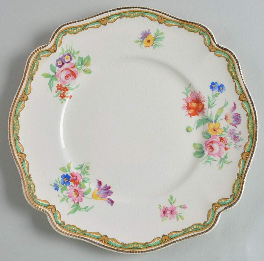 Hanford Square Salad Plate by Johnson Brothers-1