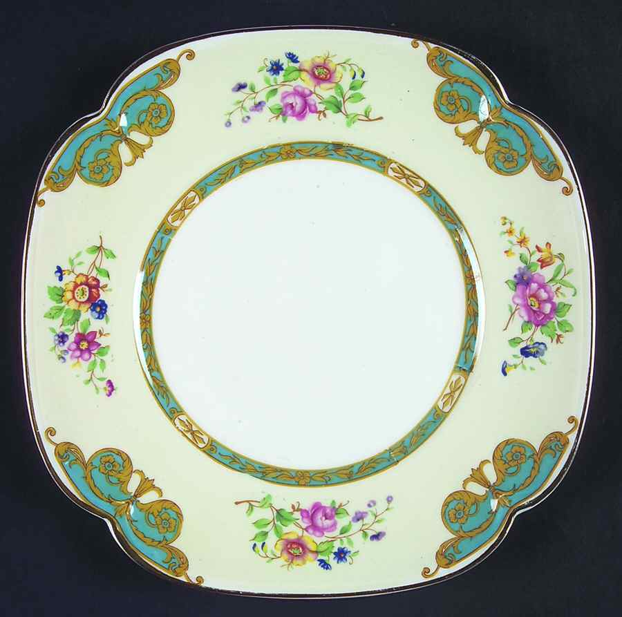 Harcourt Square Salad Plate by Johnson Brothers-1