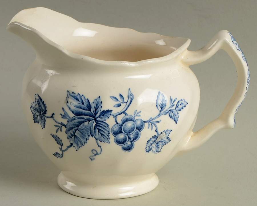 Harvest Time Blue Creamer by Johnson Brothers-1