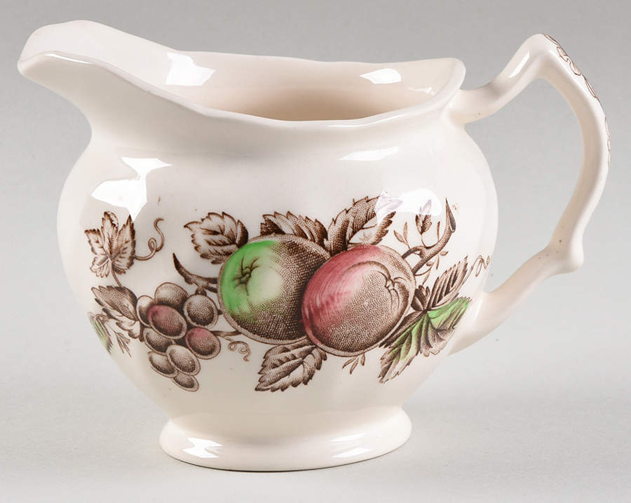 Harvest Time Brown Multicolor Creamer by Johnson Brothers-1