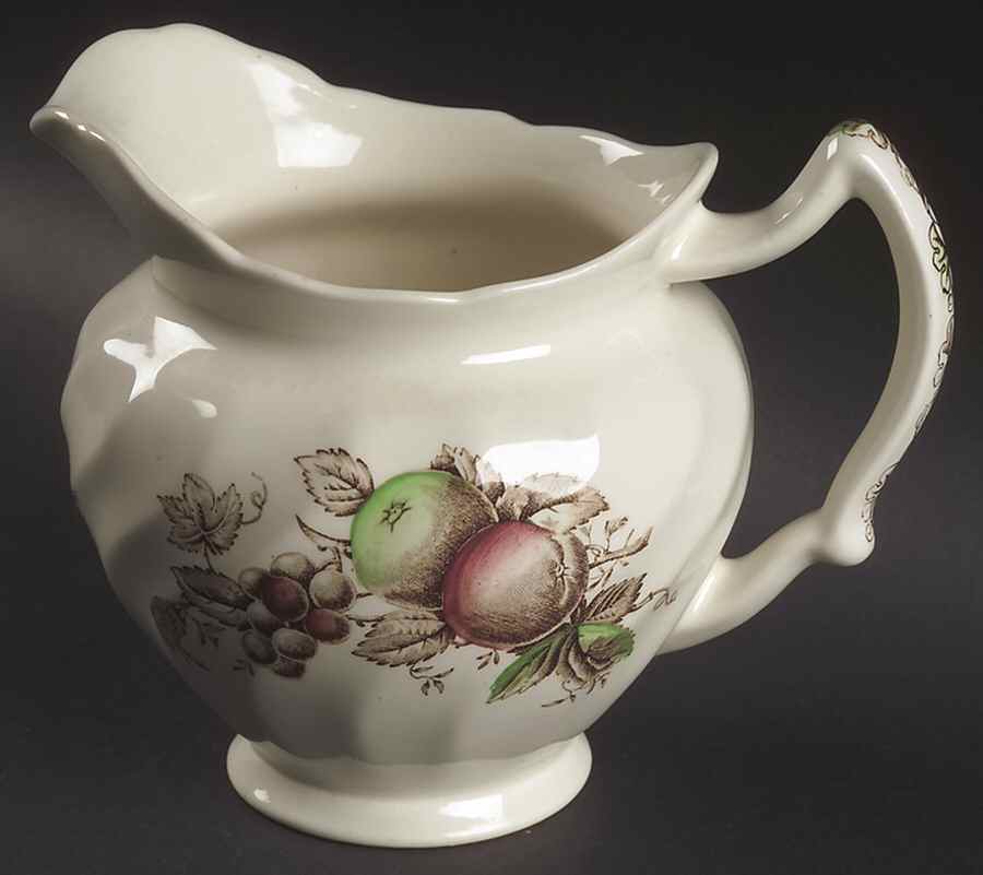 Harvest Time Brown Multicolor 32 Oz Pitcher by Johnson Brothers-1