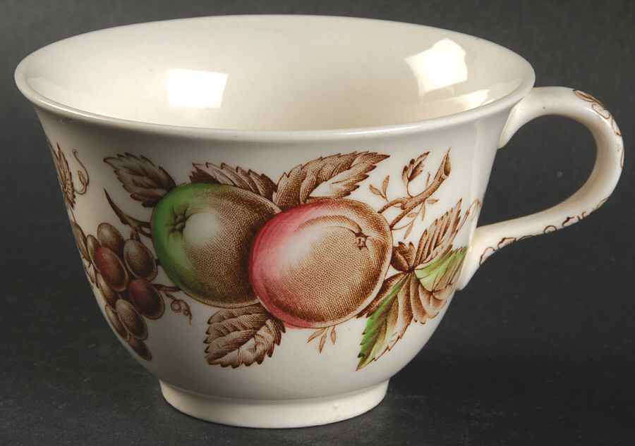 Harvest Time Brown Multicolor Snack Cup by Johnson Brothers-1