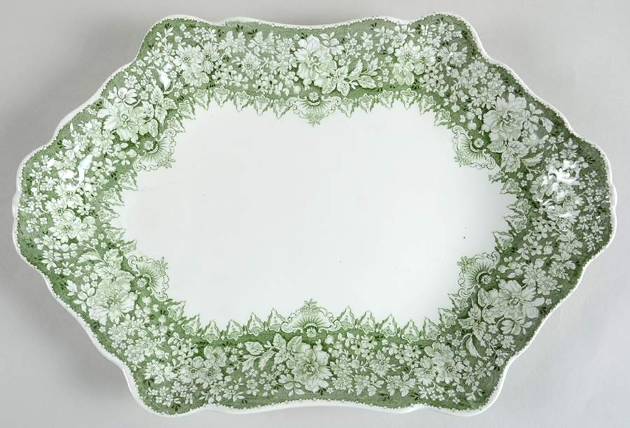 Havana 14" Oval Serving Platter by Johnson Brothers-1