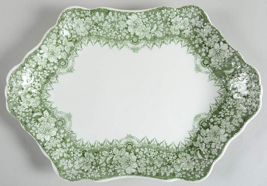 Havana 11" Oval Serving Platter by Johnson Brothers-1