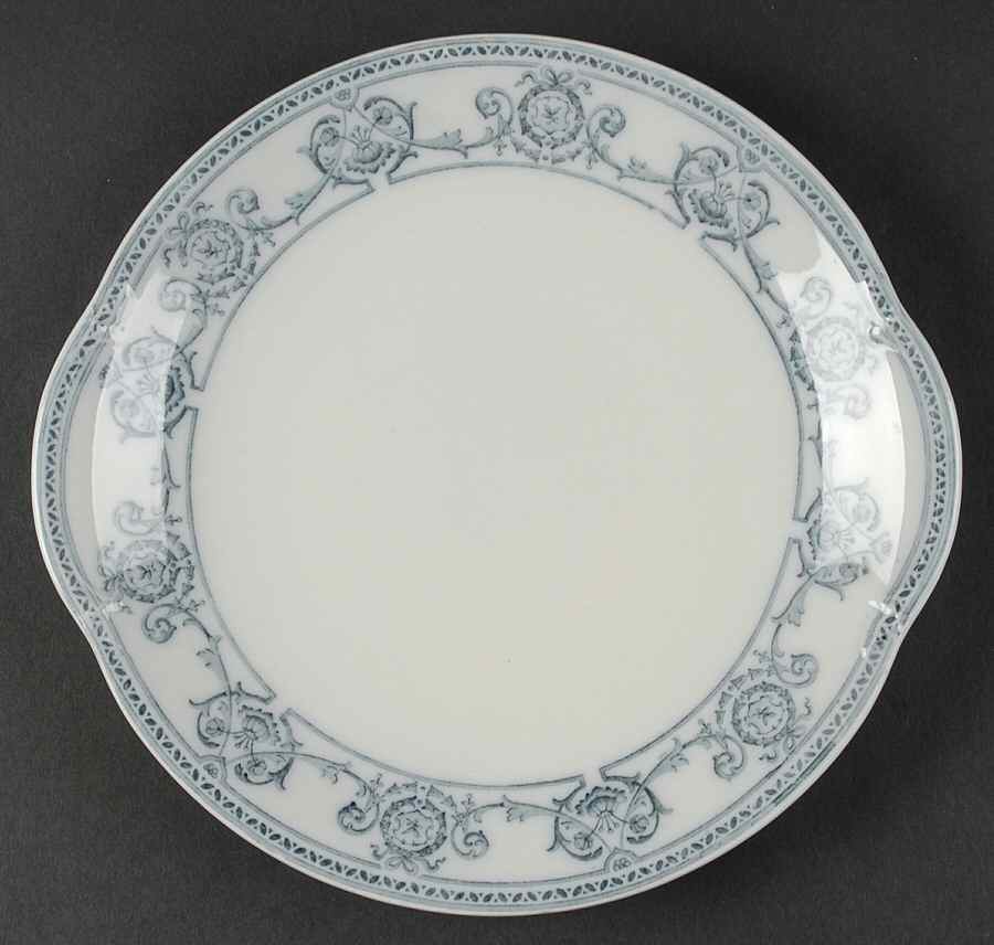 Haverhill No Gold Handled Cake Plate by Johnson Brothers-1