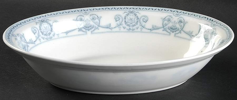 Haverhill No Gold 9" Oval Vegetable Bowl by Johnson Brothers-1