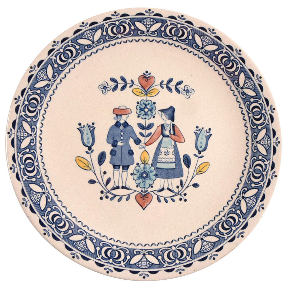 Hearts & Flowers Smooth Dinner Plate by Johnson Brothers-1