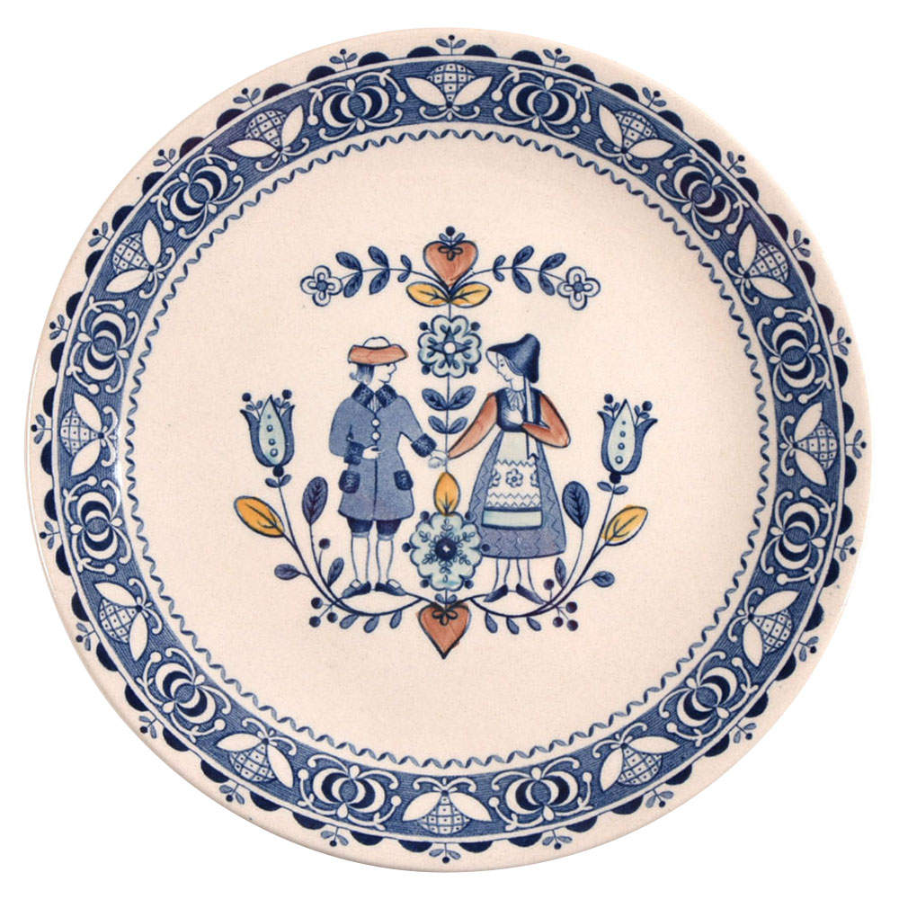 Hearts & Flowers Smooth Salad Plate by Johnson Brothers-1