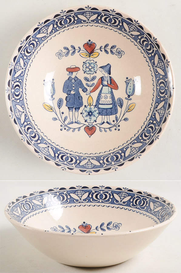 Hearts & Flowers Smooth Coupe Cereal Bowl by Johnson Brothers-1