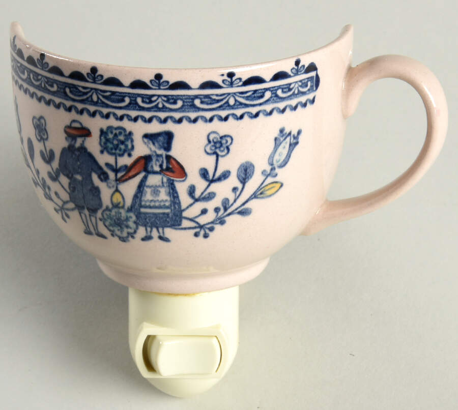 Hearts & Flowers Smooth 1 5/8" + cup (H) Night Light/Cup HC by Johnson Brothers-1