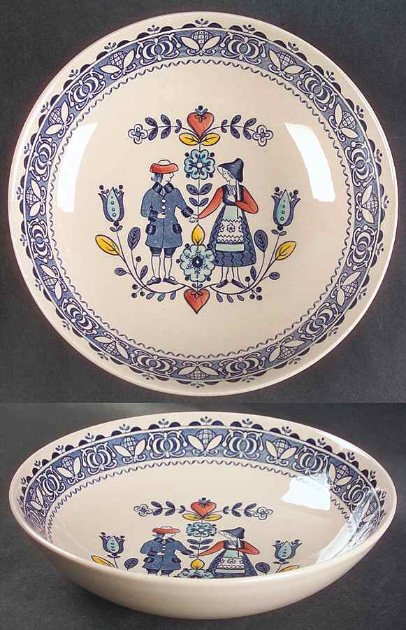 Hearts & Flowers Smooth Coupe Soup Bowl by Johnson Brothers-1