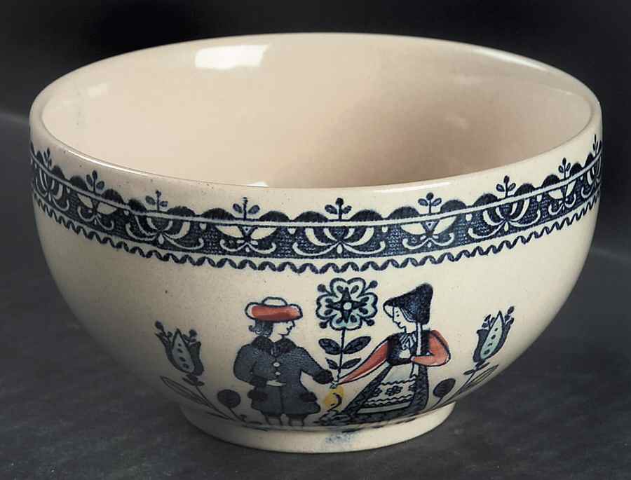 Hearts & Flowers Smooth Open Sugar Bowl by Johnson Brothers-1
