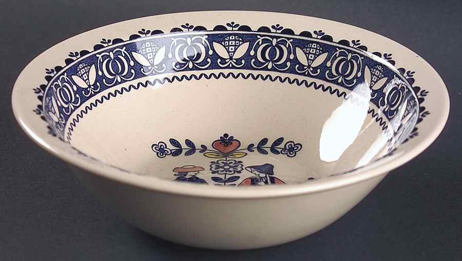 Hearts & Flowers Smooth 8" Round Vegetable Bowl by Johnson Brothers-1