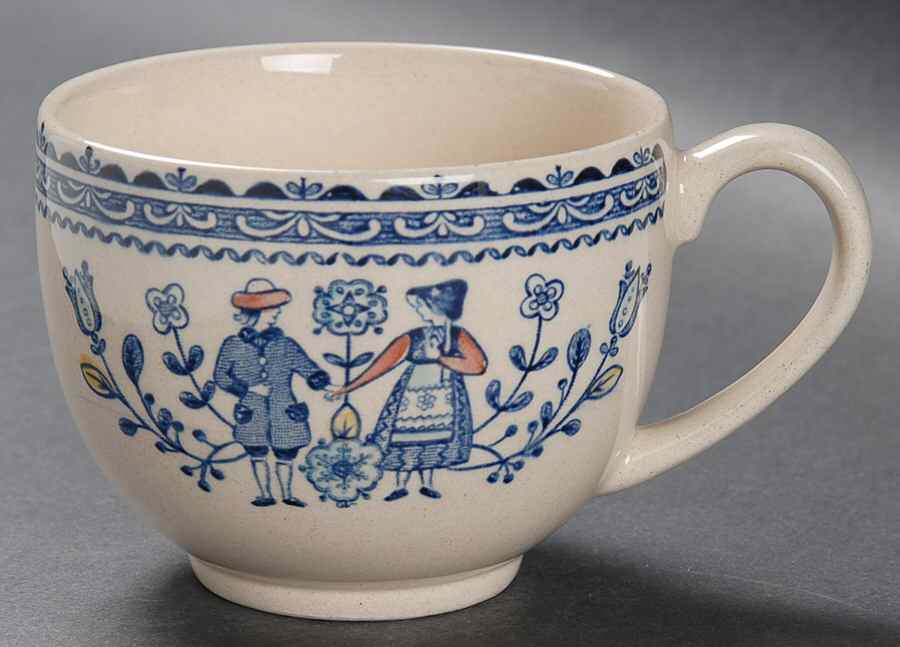 Hearts & Flowers Smooth Flat Cup by Johnson Brothers-1