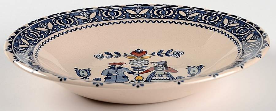 Hearts & Flowers Smooth Large Coupe Soup Bowl by Johnson Brothers-1
