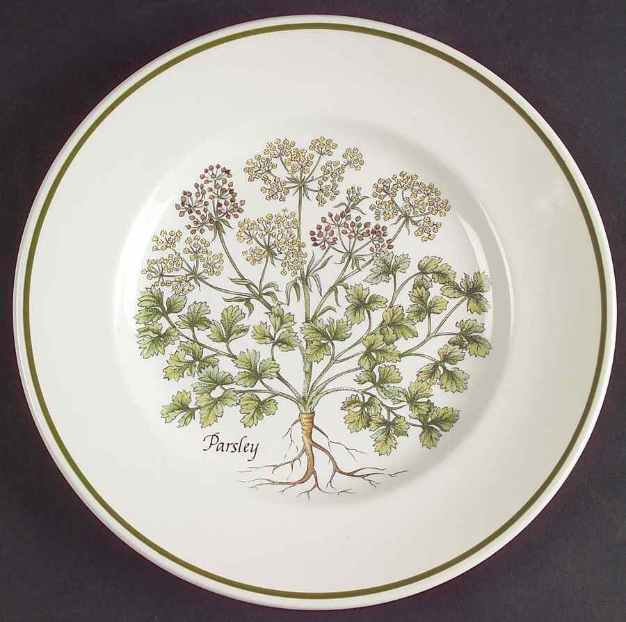 Herbs Salad Plate by Johnson Brothers-1