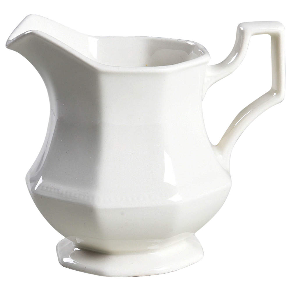 Heritage White ("Made in England" Stamp) Creamer by Johnson Brothers-1