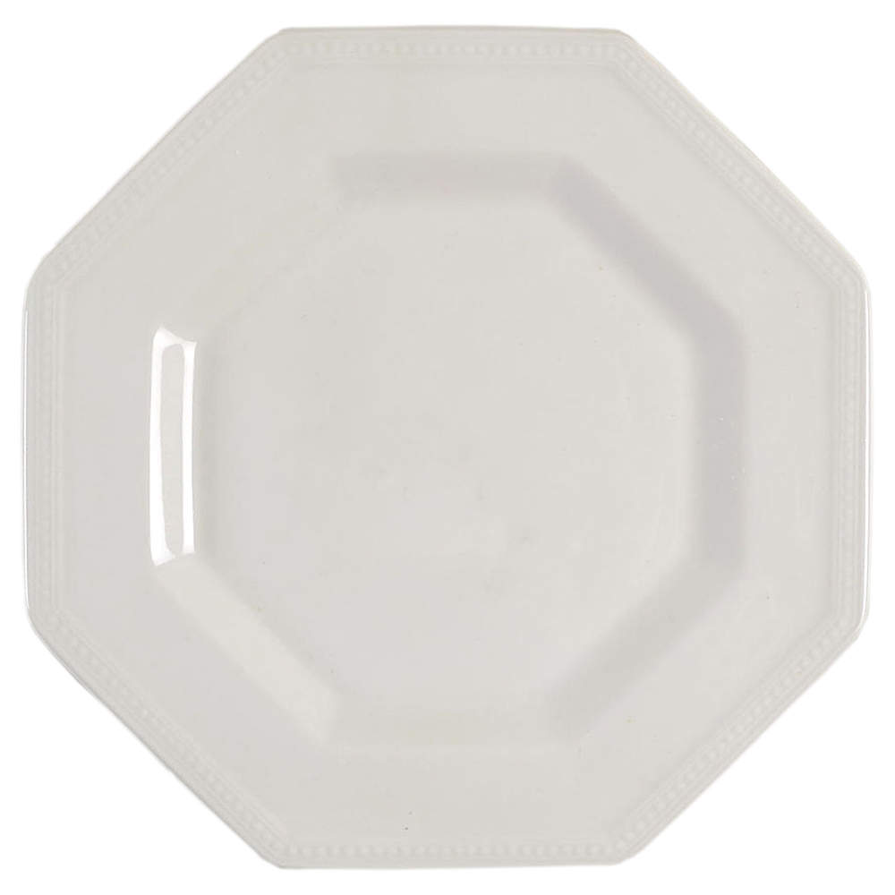 Heritage White ("Made in England" Stamp) Bread & Butter Plate by Johnson Brothers-1