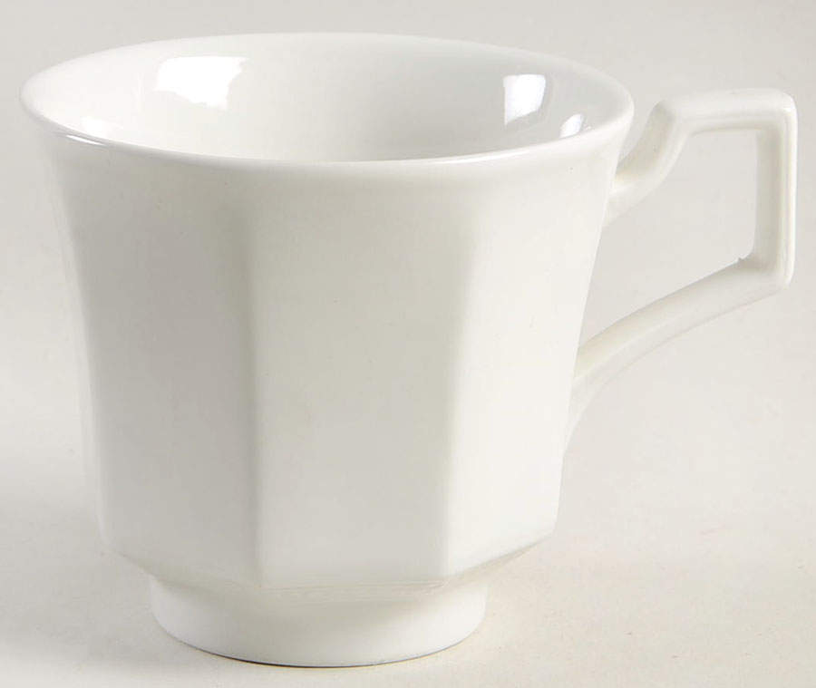 Heritage White ("Made in England" Stamp) Footed Cup by Johnson Brothers-1