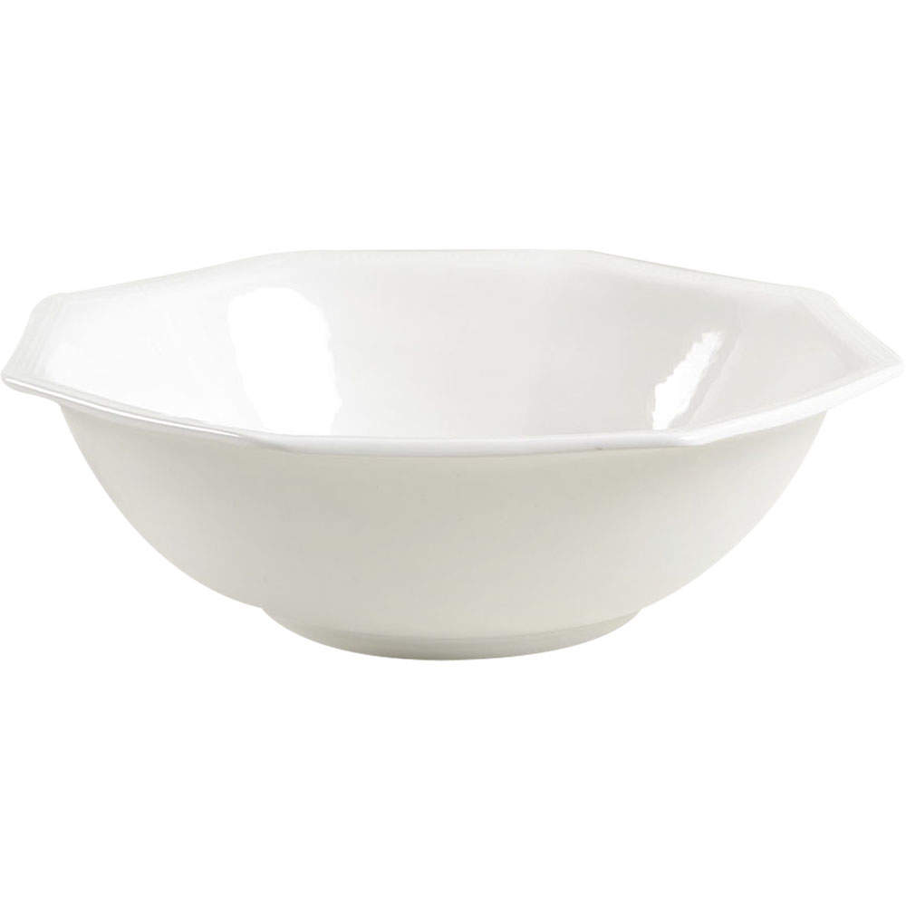 Heritage White ("Made in England" Stamp) 9" Round Vegetable Bowl by Johnson Brothers-1
