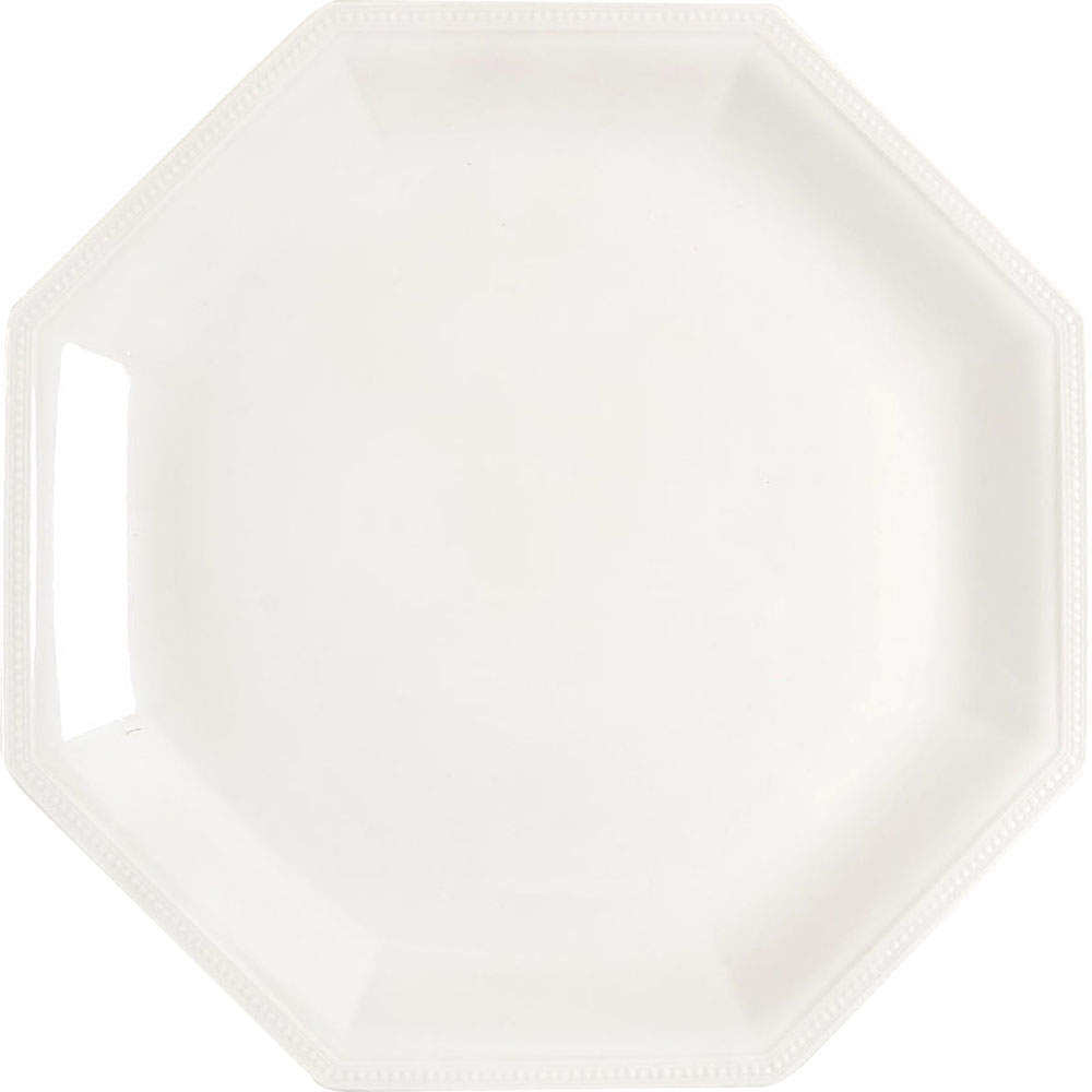 Heritage White ("Made in England" Stamp) 11" Chop Plate (Round Platter) by Johnson Brothers-1