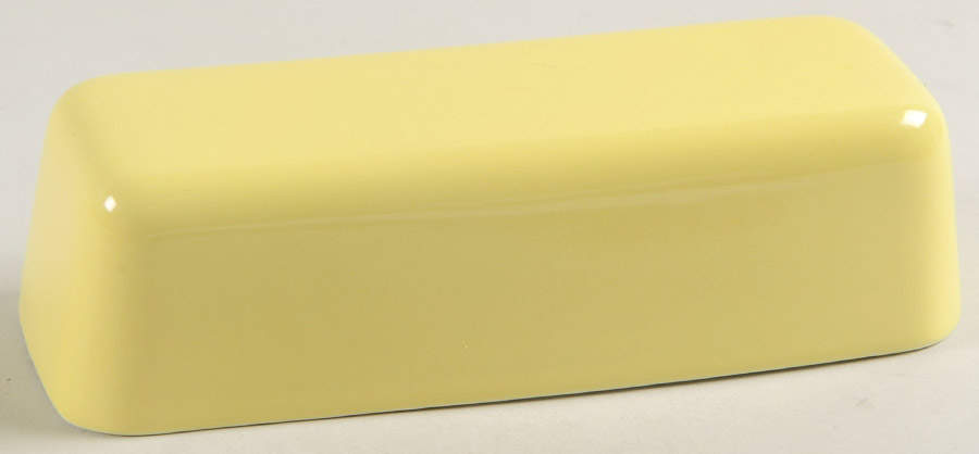 Heritage Yellow Lid for 1/4 Lb Butter by Johnson Brothers-1