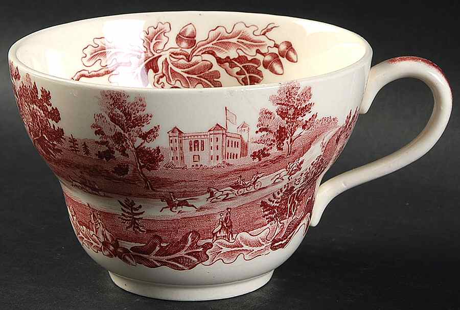 Historic America Pink Joke Cup by Johnson Brothers-1