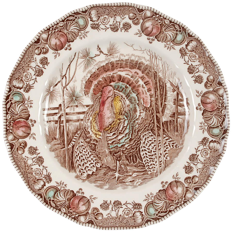 His Majesty (Made in England) Dinner Plate by Johnson Brothers-1