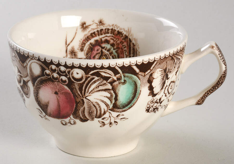 His Majesty (Made in England) Flat Cup by Johnson Brothers-1