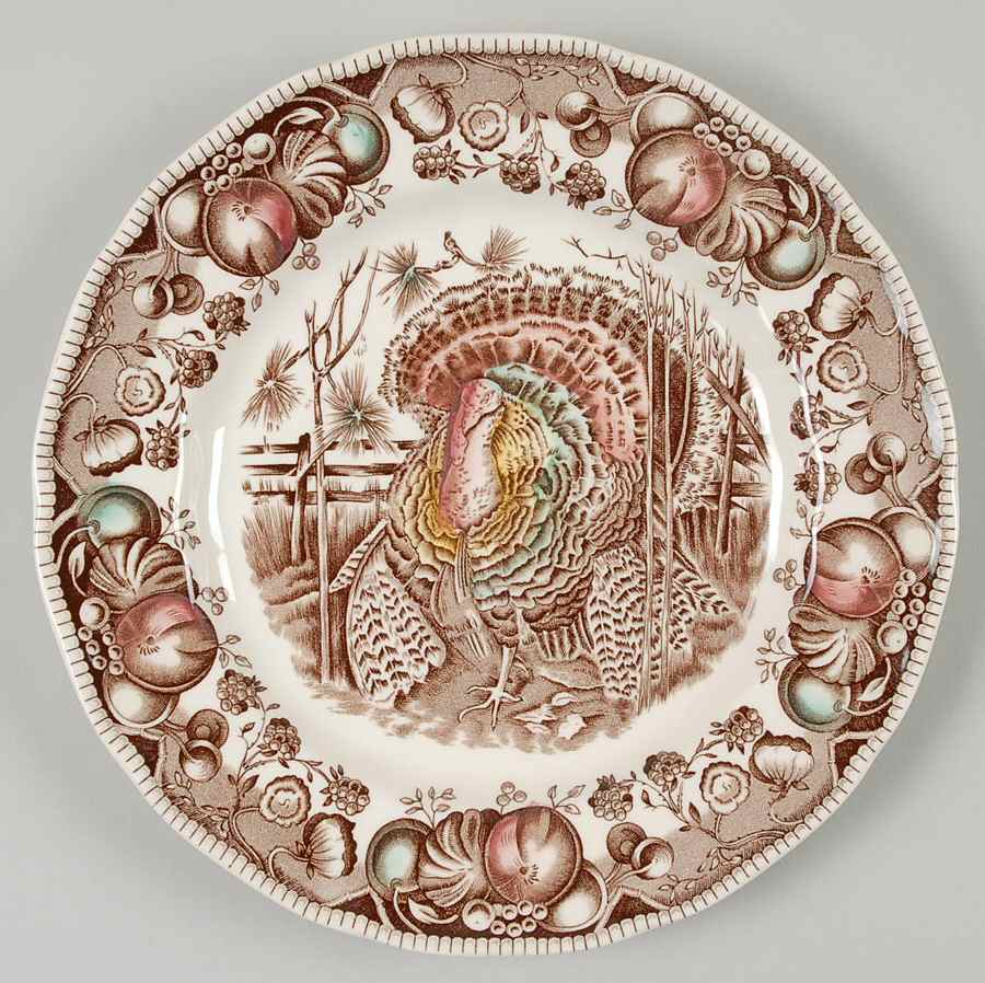 His Majesty (Made in England) Salad Plate by Johnson Brothers-1