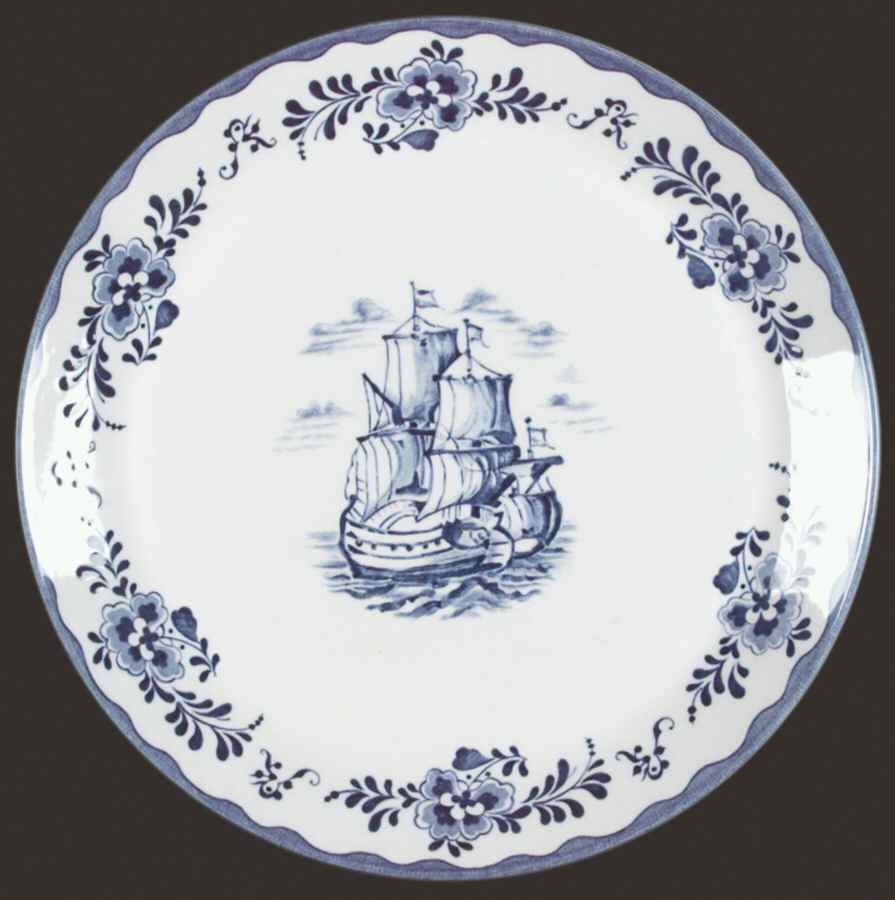 Holland Blue Scenes Dinner Plate by Johnson Brothers-1