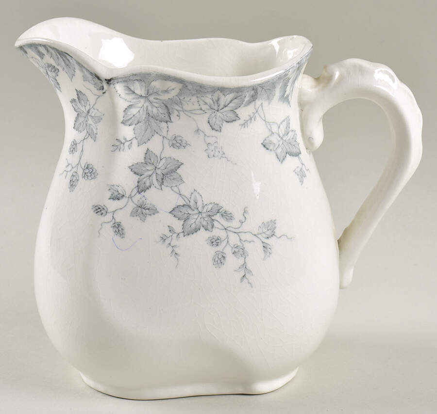 Hop Blue Gray Creamer by Johnson Brothers-1