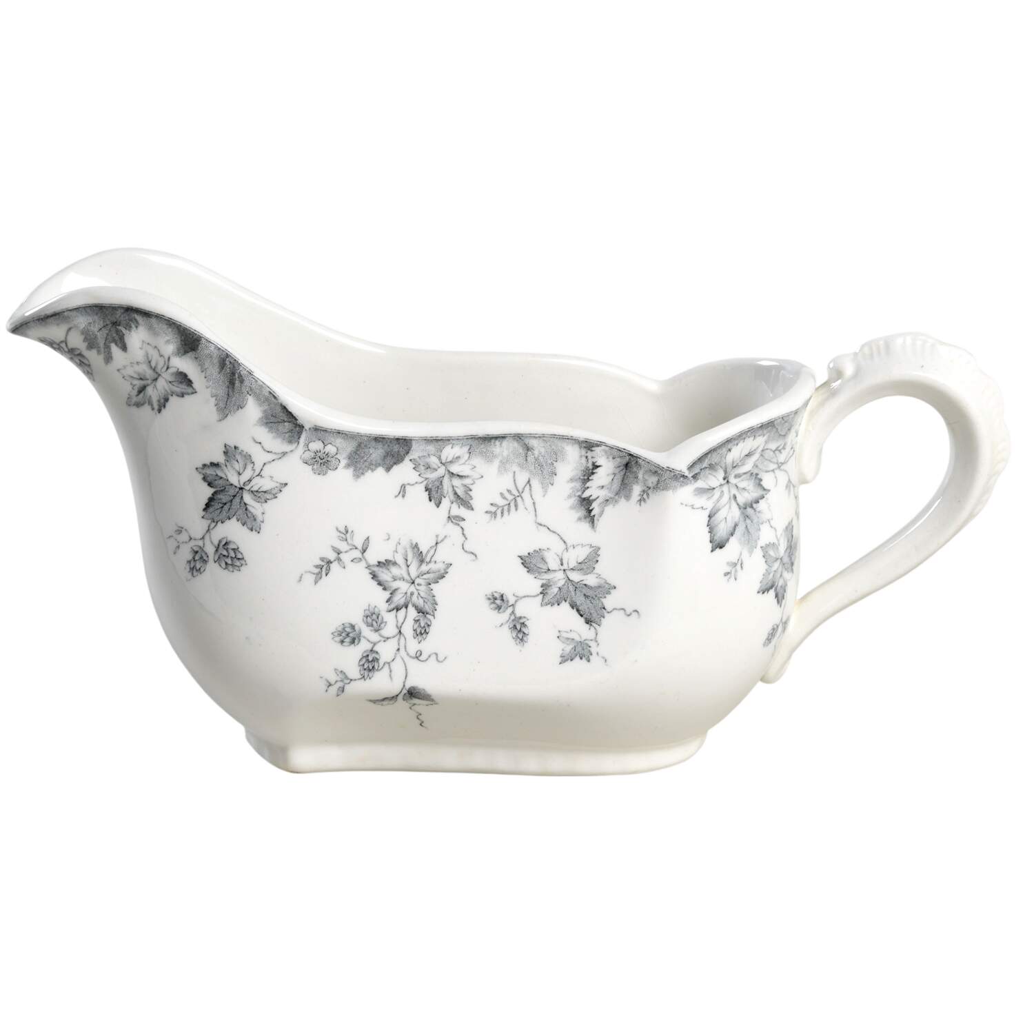 Hop Blue Gray Gravy Boat by Johnson Brothers-1