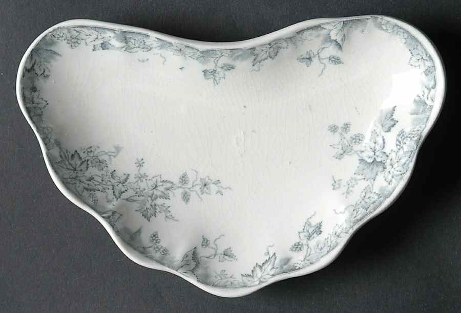 Hop Blue Gray Bone Dish by Johnson Brothers-1
