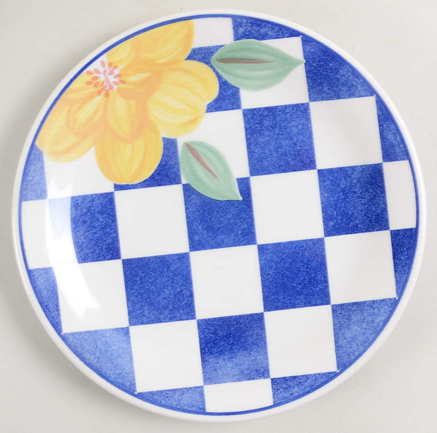 Hopscotch Blue Salad Plate by Johnson Brothers-1
