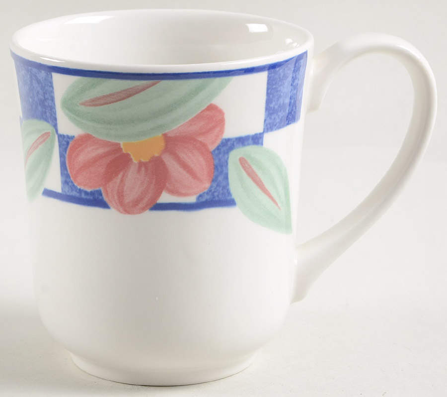 Hopscotch Blue Mug by Johnson Brothers-1