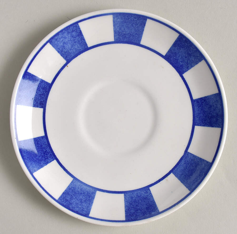Hopscotch Blue Saucer by Johnson Brothers-1