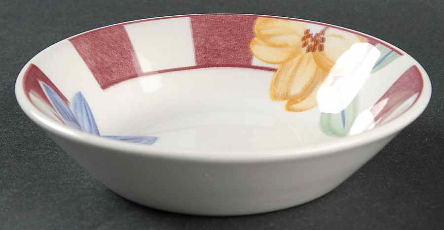 Hopscotch Red Fruit/Dessert (Sauce) Bowl by Johnson Brothers-1