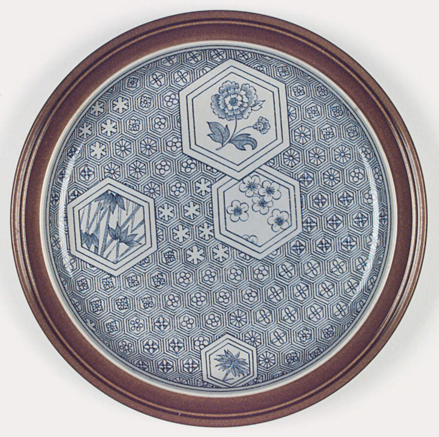 Hunam Blue Dinner Plate by Johnson Brothers-1