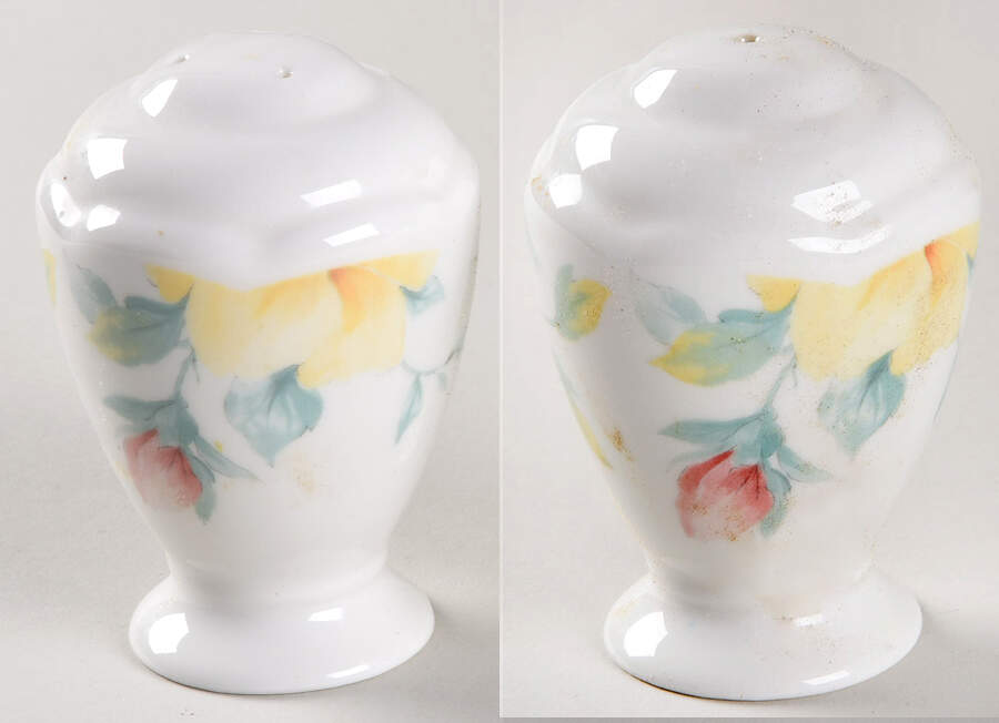 Hyde Park (Scalloped) Salt & Pepper Set by Johnson Brothers-1
