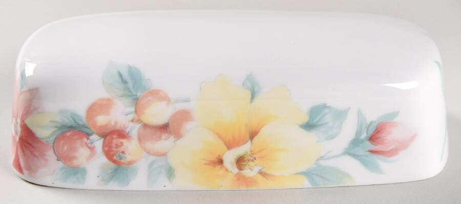 Hyde Park (Scalloped) Lid for 1/4 Lb Butter by Johnson Brothers-1